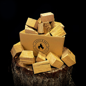 Dry Oak Wood Chunks